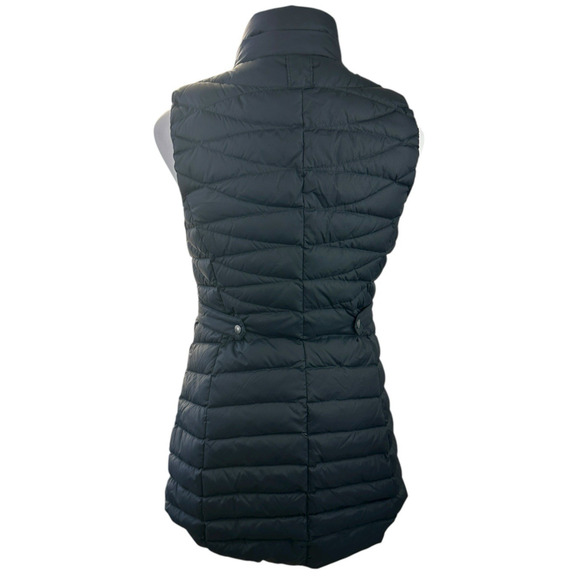 NWT Duluth Women's Cold Faithful Down Tunic Vest Full Zip Puffer in Black Medium - Picture 12 of 15